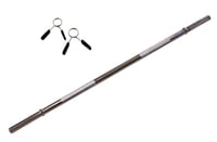 Barre de levage en acier chromé avec fixations à ressort (Différentes mesures)